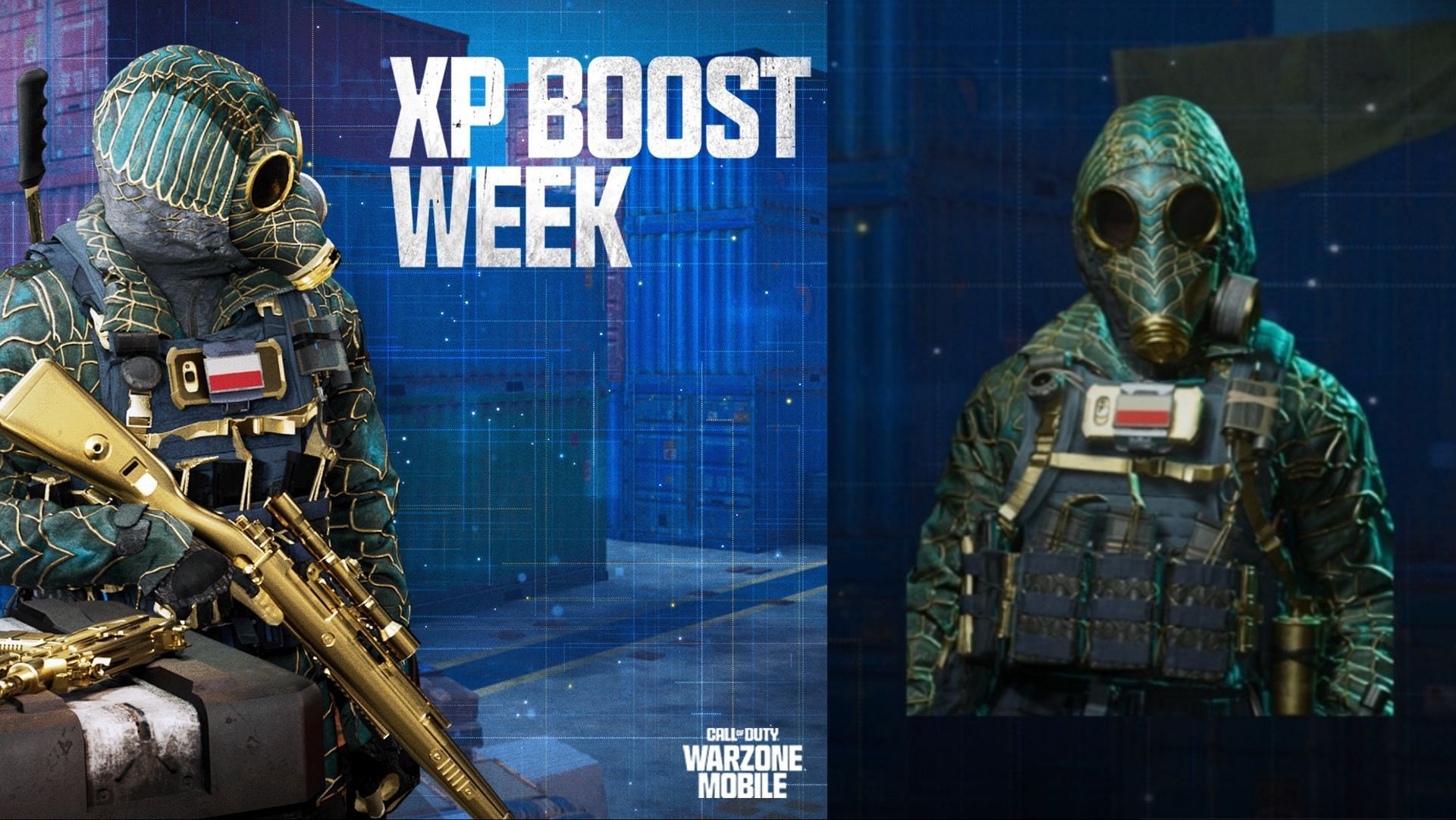 All XP Boost Week event rewards in Warzone Mobile (Image via Activision)