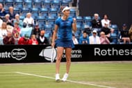 Elise Mertens at the 2024 Rothesay Classic