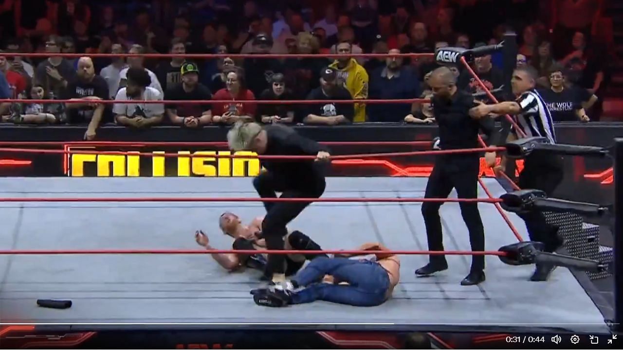 AEW Collision had a great ending with a massive brawl