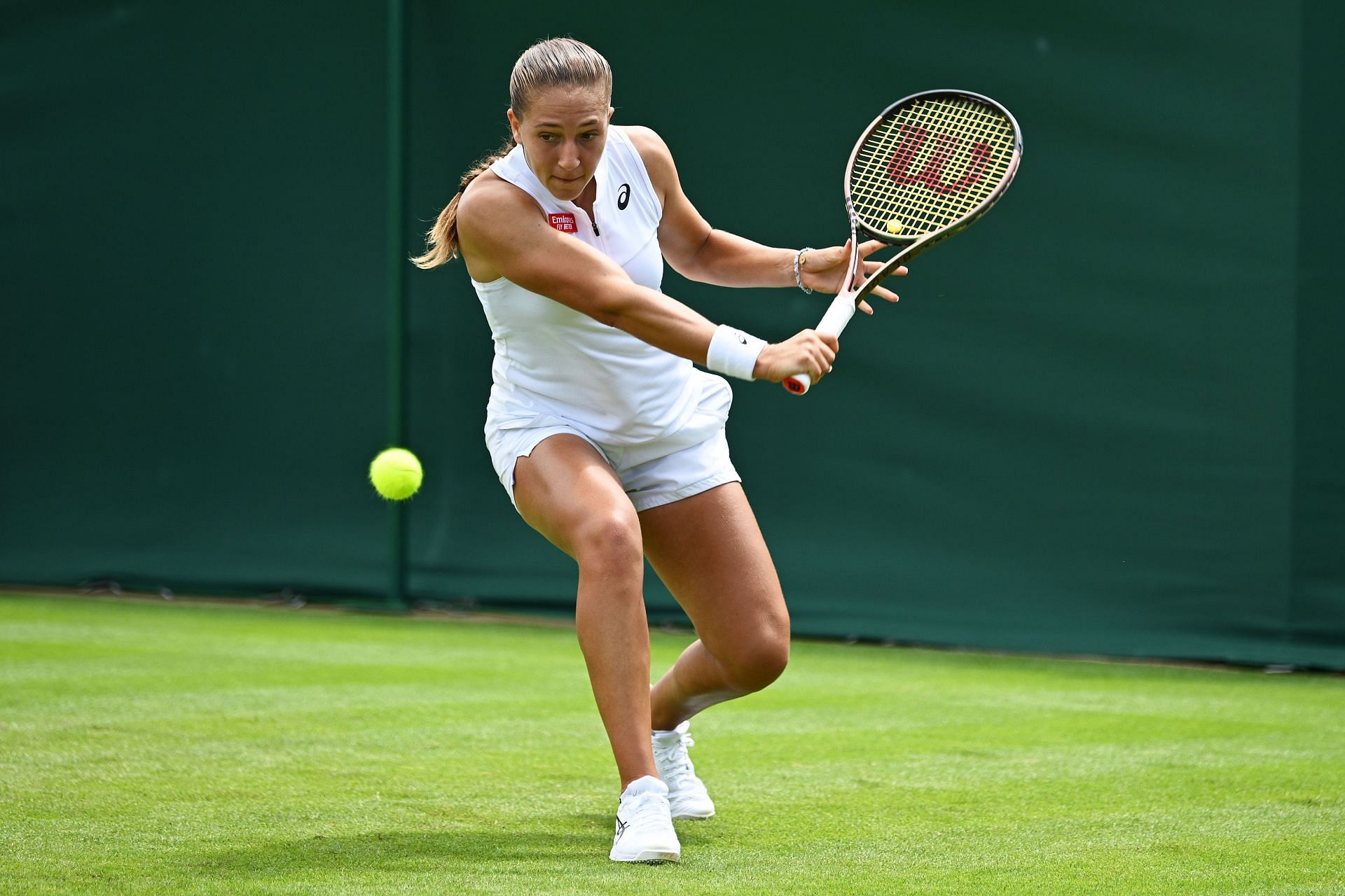 Diane Parry at the 2023 Wimbledon. (Photo: Getty)