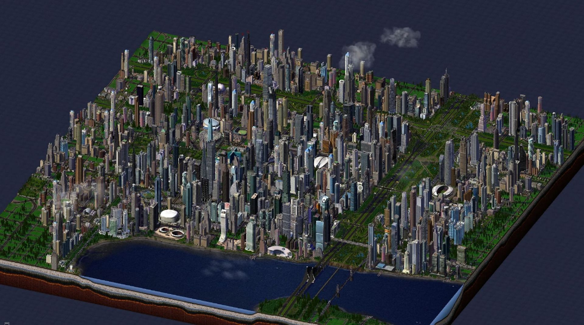 Close-up of his new city (Image via Electronic Arts)