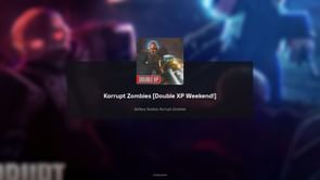 Korrupt Zombies: Double XP Weekend guide