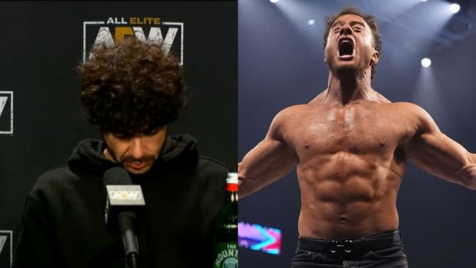 MJF involved in a brawl shortly after his AEW return; security had to intervene
