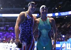 From dressing up like Katie Ledecky on Halloween to competing against her at U.S. Olympic Swimming Trials, Erin Gemmell lived her dream