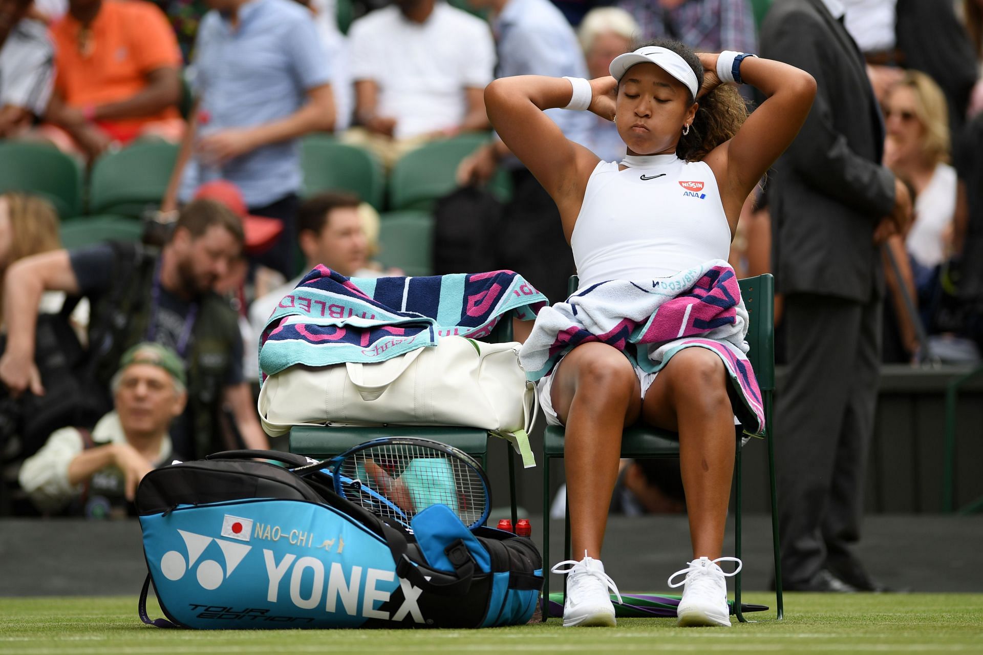 Naomi Osaka at 2019 Wimbledon