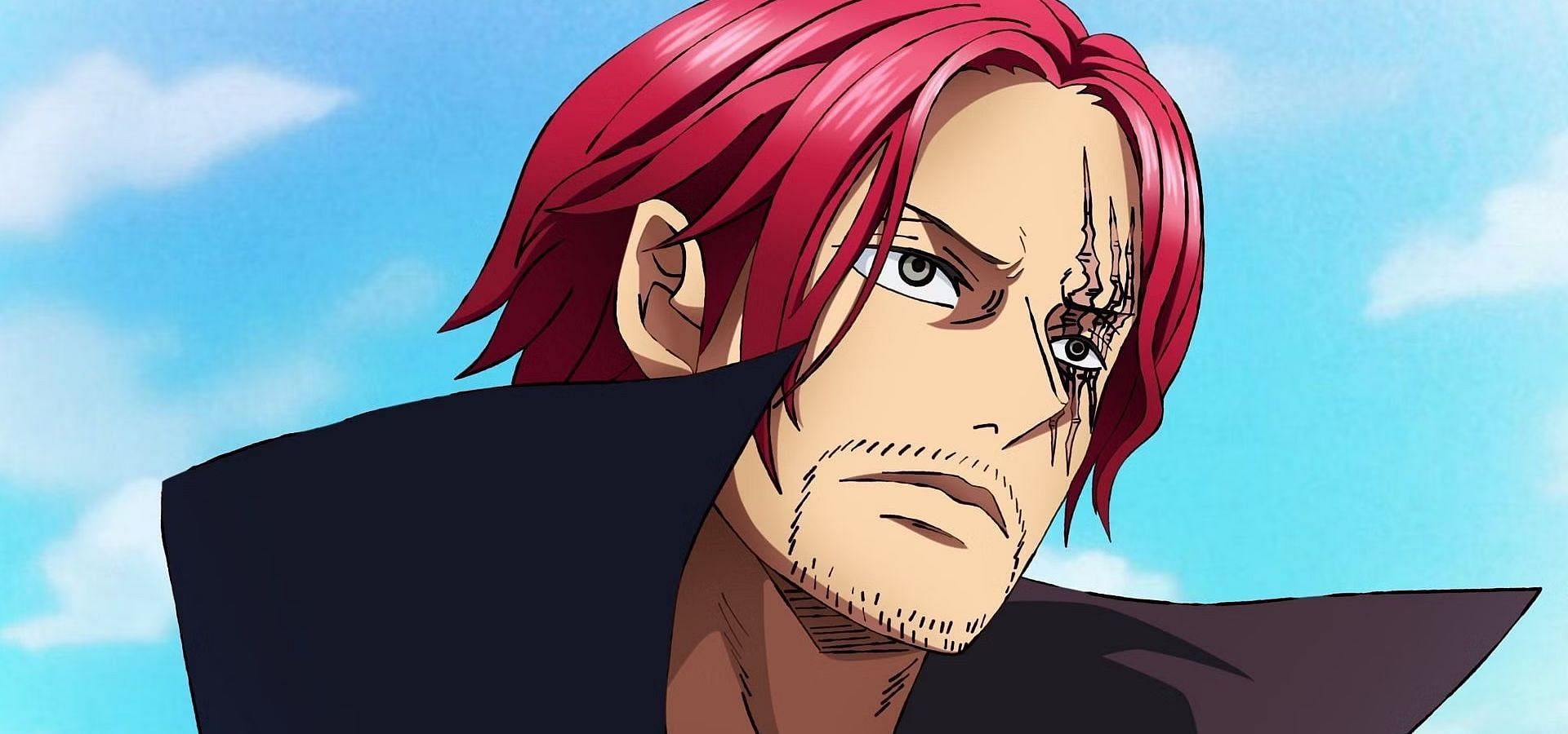 Shanks as shown in the anime (Image via Toei Animation)