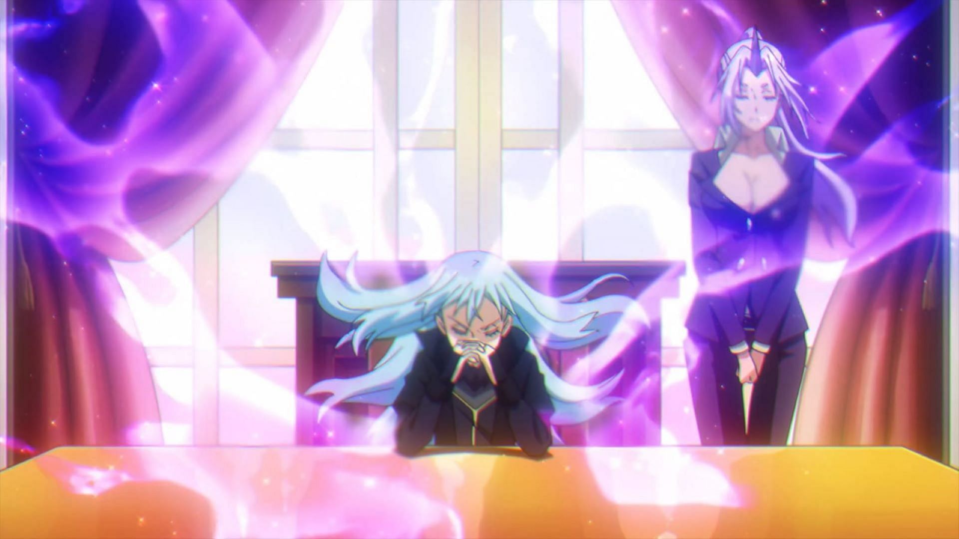 Rimuru&#039;s aura in the episode (Image via 8Bit)