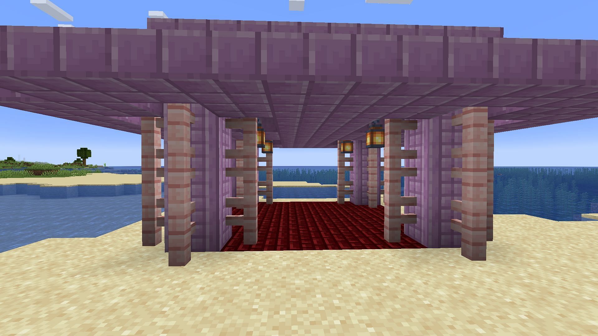 Experimenting won&#039;t always produce a good looking build, but it&#039;ll always teach about building (Image via Mojang)