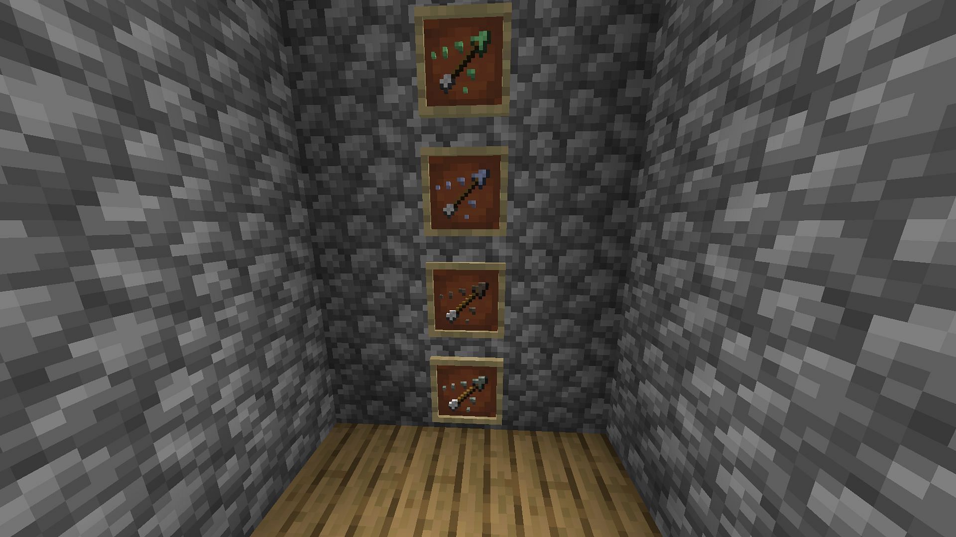 How to craft the new arrows in Minecraft