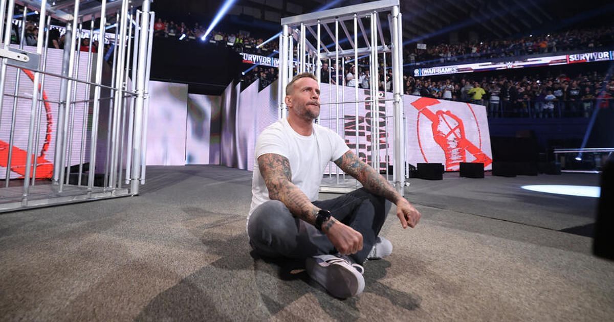 CM Punk at Survivor Series WarGames 2023 [Image via WWE gallery]