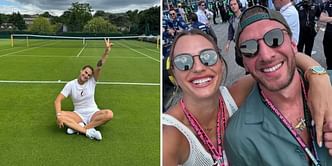 Aryna Sabalenka and Georgios Frangulis hang out on Wimbledon grasscourts as he looks back on their time together in Greece
