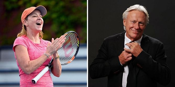 "Girls were screaming, crying, trying to grab at him" - Chris Evert dubs Bjorn Borg a 'rock star' & the 'biggest star' tennis has ever seen