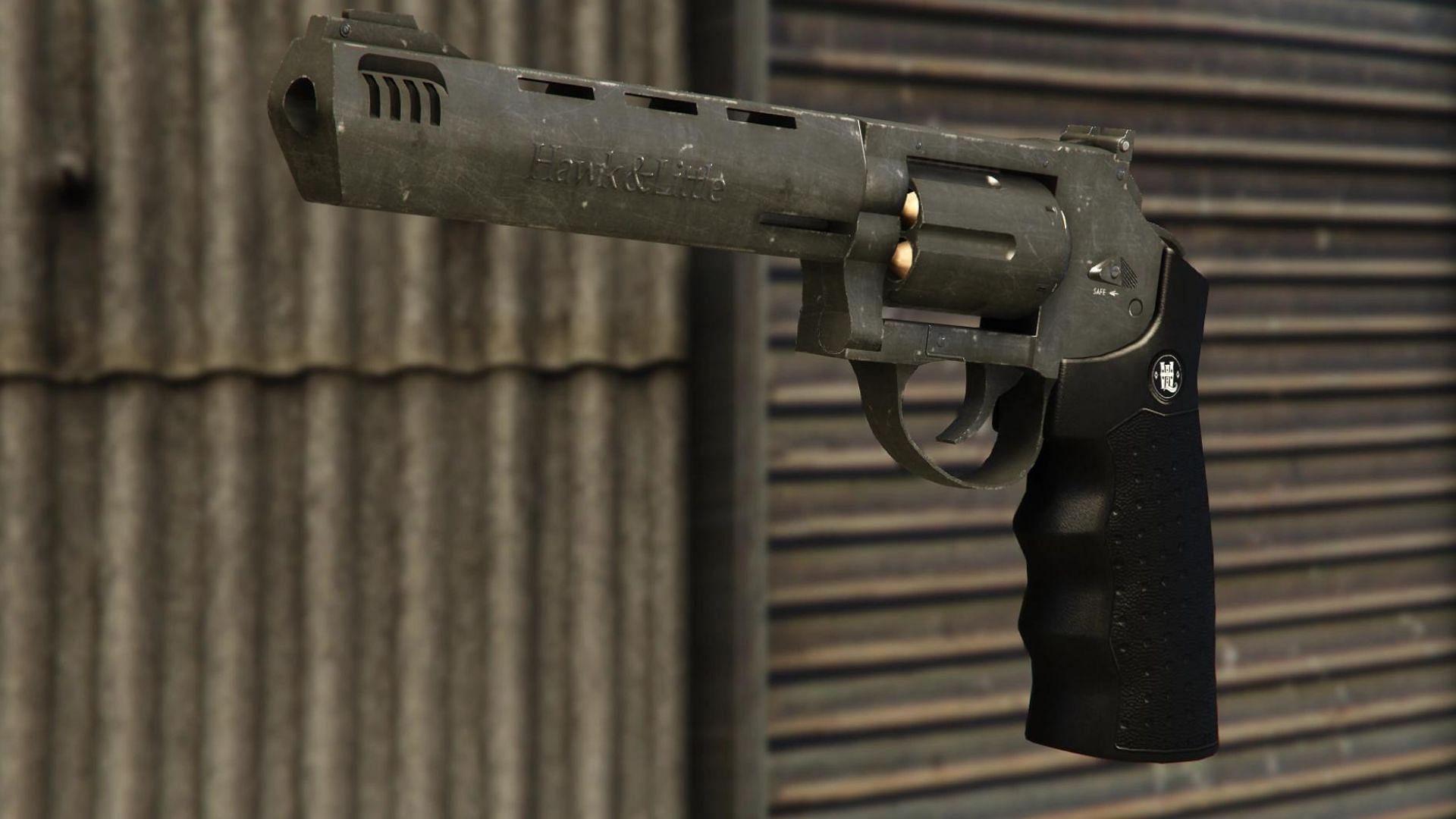 The Heavy Revolver is powerful but very slow (Image via Rockstar Games || GTA Wiki)