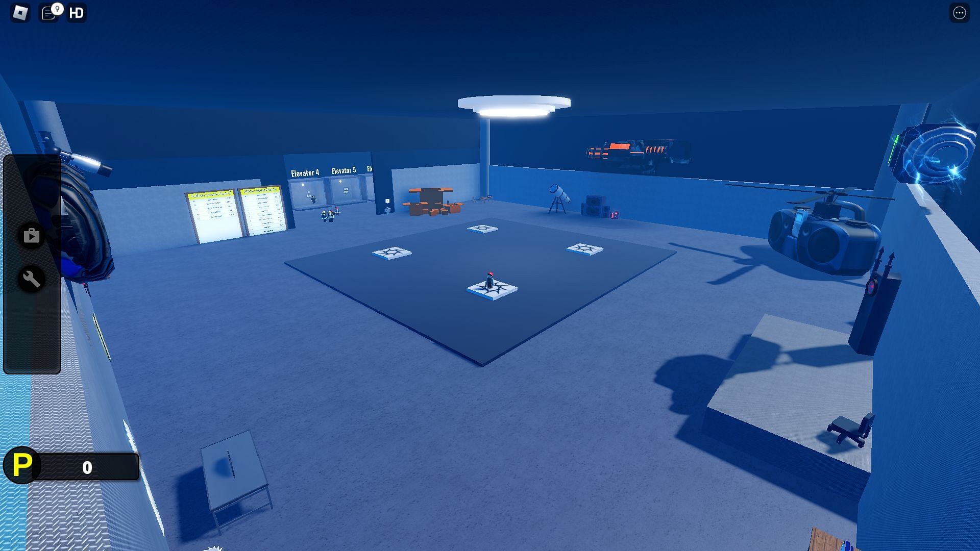 The hub world (Image via Roblox)