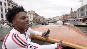 "Italy side quest is crazy" — Fans react as IShowSpeed goes viral for jumping over bridge from a boat in Venice