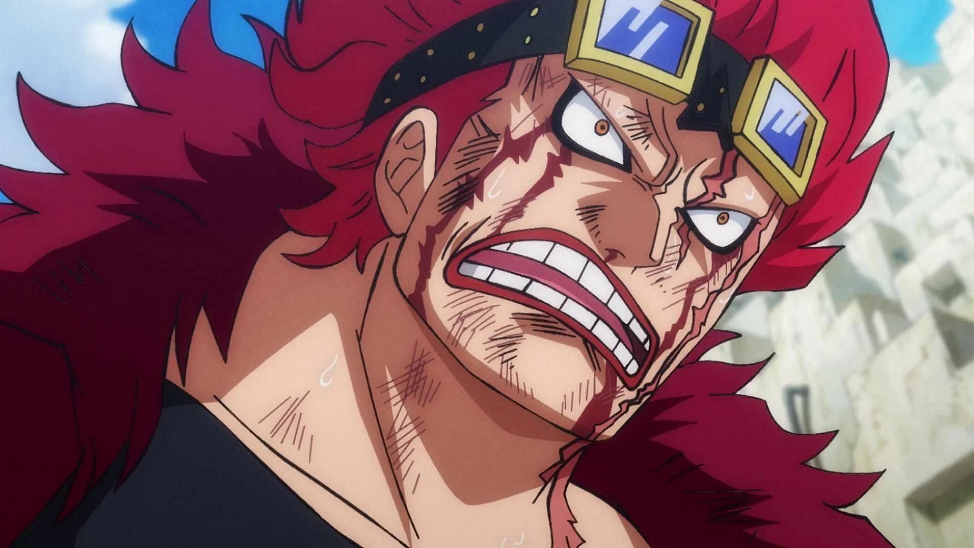 Eustass Kid as shown in the anime (Image via Toei Animation)