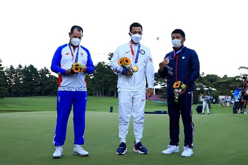 Xander Schauffele at the 2020 Olympics