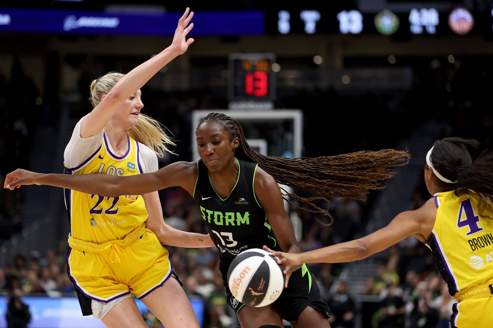 Los Angeles Sparks vs. Seattle Storm (Imagn)