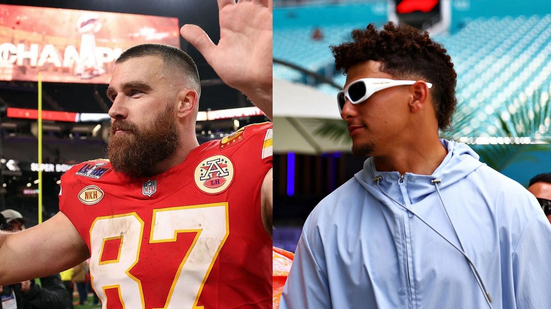 Travis Kelce and Patrick Mahomes make young cancer survivor