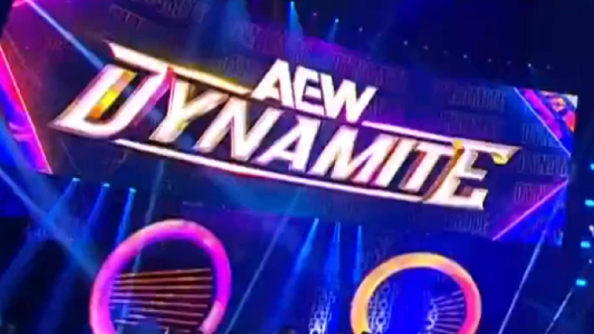 AEW Dynamite stage