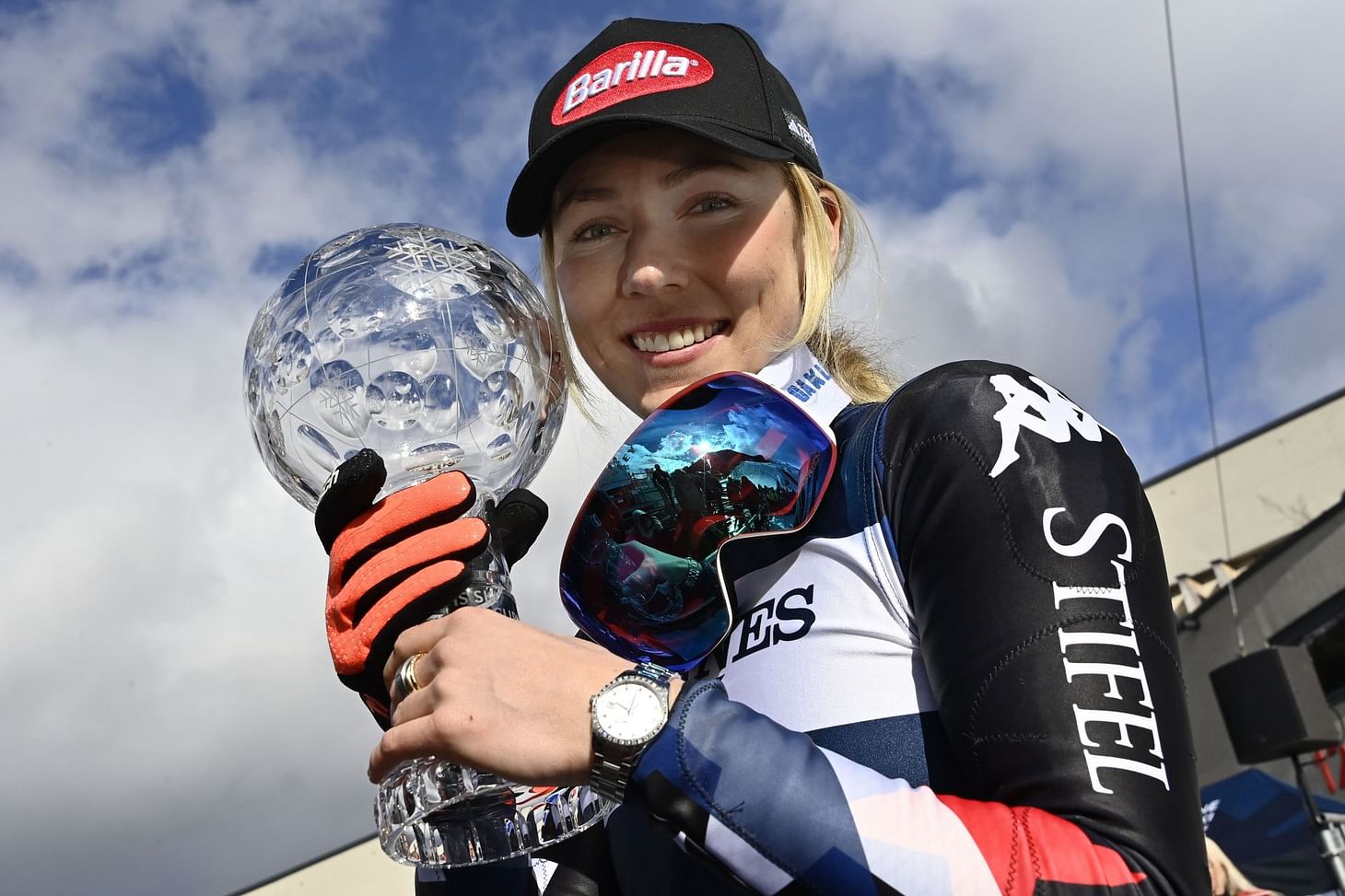 Mikaela Shiffrin emotional as fiance Aleksander Kilde skies for first ...