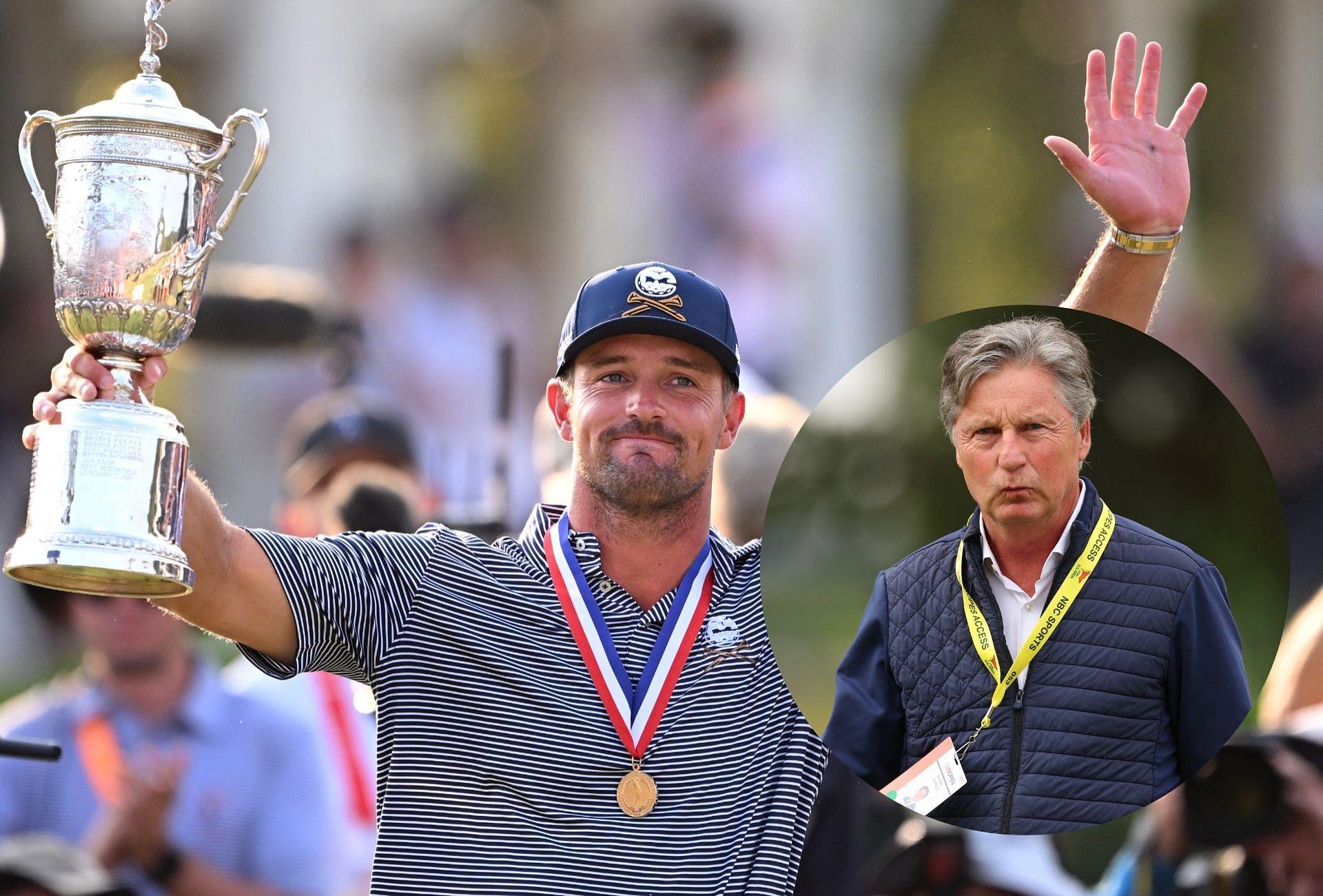 Brandel Chamblee and Bryson DeChambeau