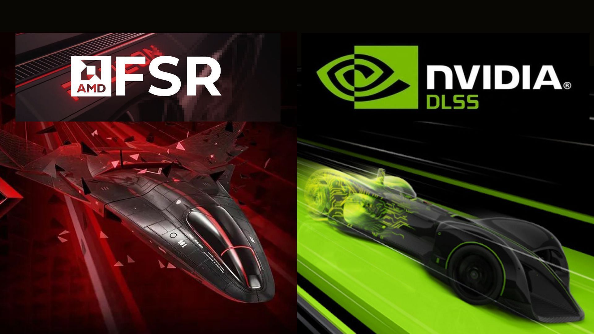 Comparison of the frame gen capabilities of DLSS 3 and FSR 3 (Image via AMD, Nvidia)