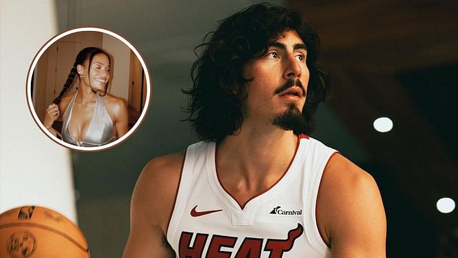 Jaime Jaquez Jr. gushes over 'dancing partner' girlfriend Dominique Ruotolo as he shares loved-up snaps