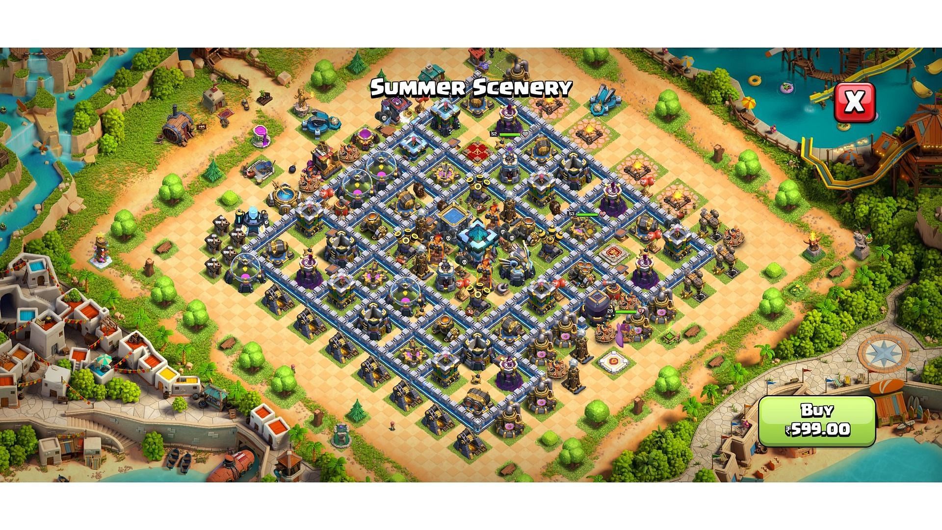 Summer Scenery (Image via Supercell)