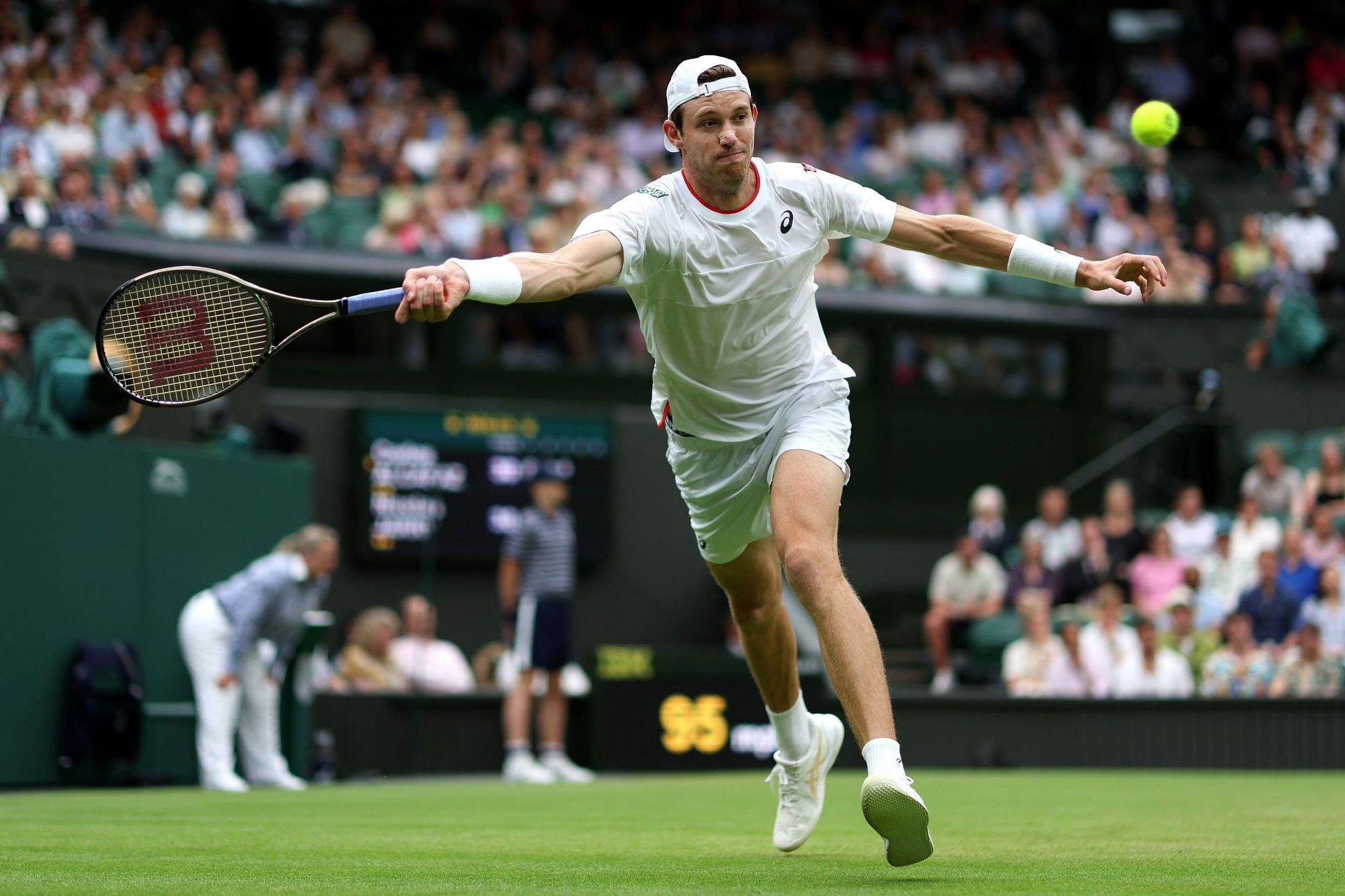 Nicolas Jarry at Wimbledon 2023