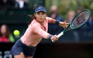 Emma Raducanu at the 2024 Rothesay Open. (Photo: Getty)