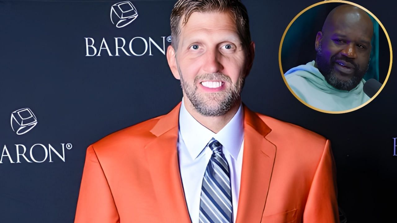 Dirk Nowitzki rapped an entire verse from Shaquille O&rsquo;Neal&rsquo;s &ldquo;What&rsquo;s up Doc&rdquo; song [Photo Credit: Dirk Nowitzki and Shaquille O&rsquo;Neal IG handle]