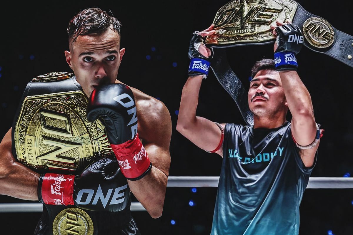 Jonathan Di Bella (L) and Prajanchai (R) | Image credit: ONE Championship