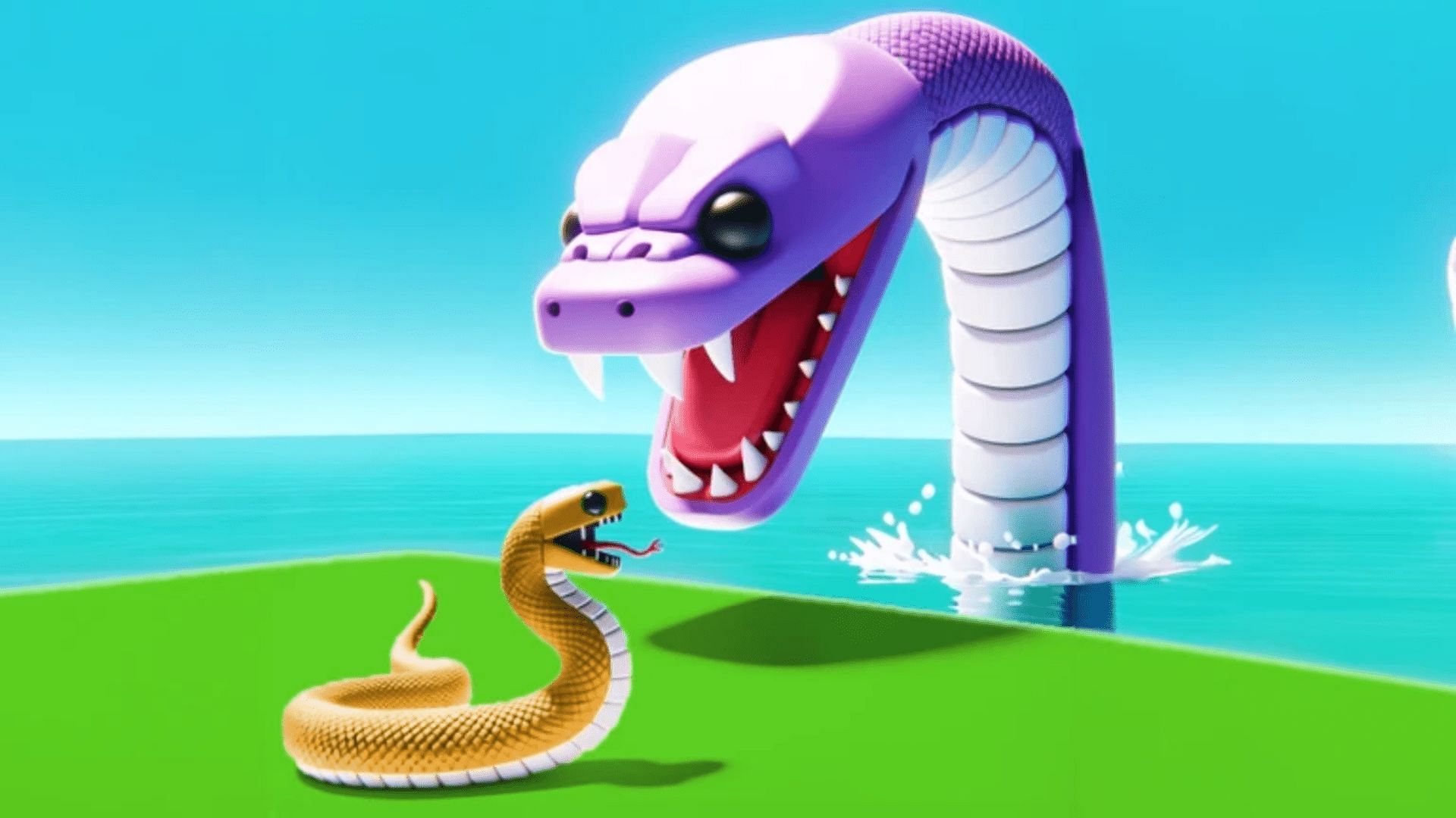 Official cover for Be a Snake (Image via Roblox)