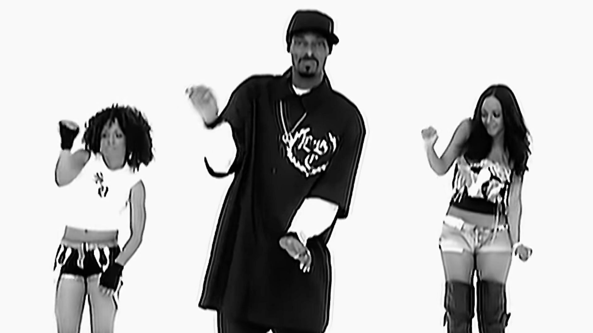 Snoop Dogg in the music video for &#039;Drop It Like It&#039;s Hot&#039; (Image via YouTube/@snoopdogg)