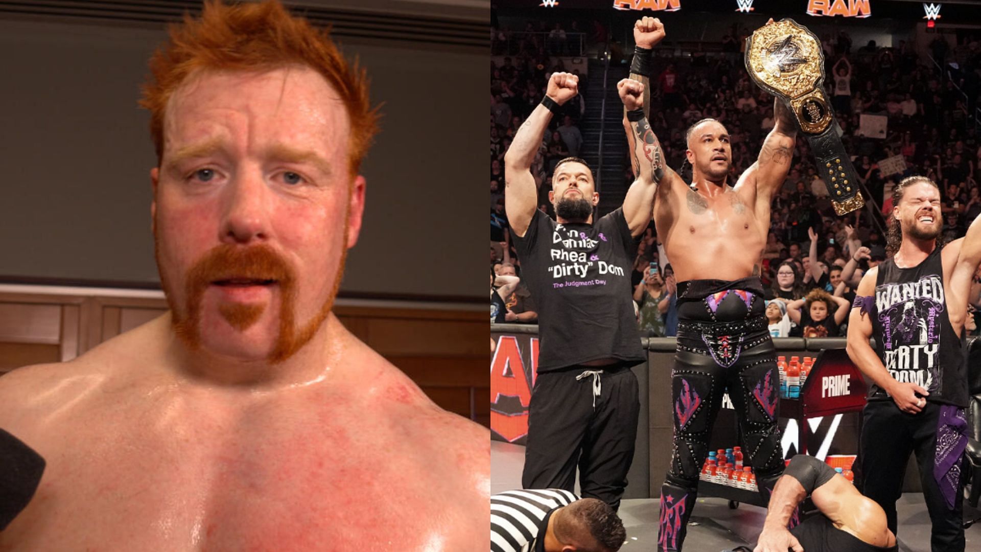 Sheamus and The Judgment Day (Photo Courtesy: WWE.com)