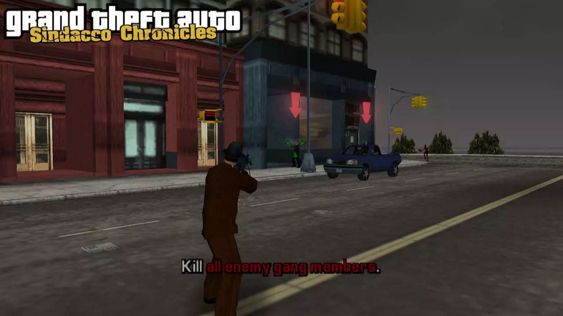 An official gameplay screenshot of the GTA Liberty City Stories mod (Image via barcode-studia.ru)