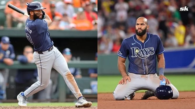 WATCH: Rays slugger Amed Rosario leaves game early after taking 100 mph fastball to the head