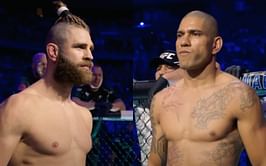 Alex Pereira and Jiri Prochazka revisit their iconic UFC 295 face-off ahead of their fight: "No place for thinking"