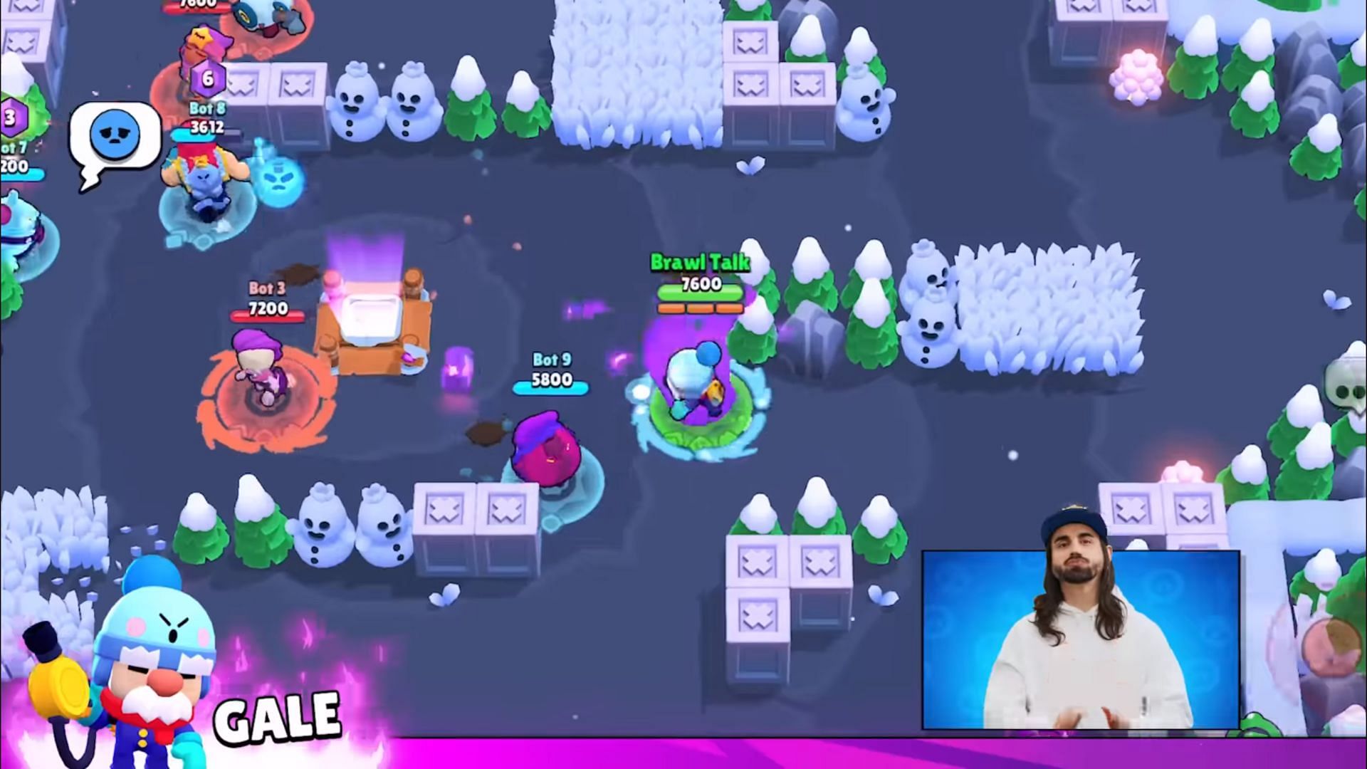 Gale using his Hypercharge (Image via Supercell)