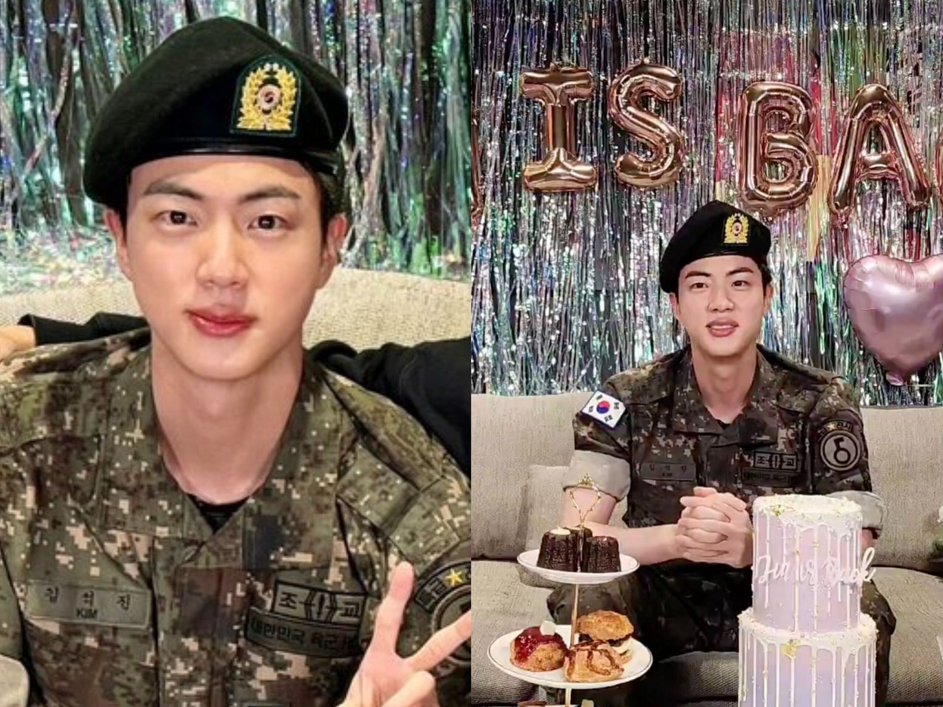 BTS&rsquo; Jin bids an emotional farewell to his fellow soldiers and shares receiving a personal note on military discharge (Image via X)
