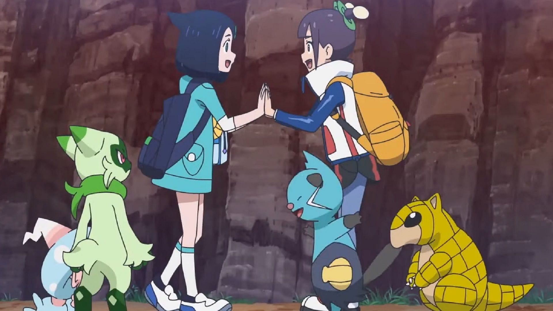 Liko reunites with Ann in Pokemon Horizons Episode 54 (Image via The Pokemon Company)