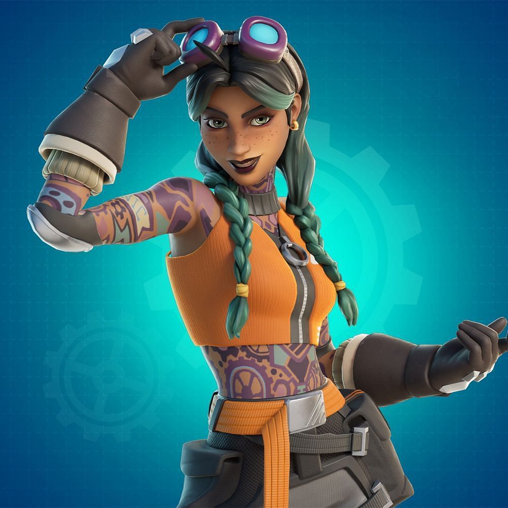 Fortnite Starter Pack - Combat Tech Jules (Image via Epic Games)