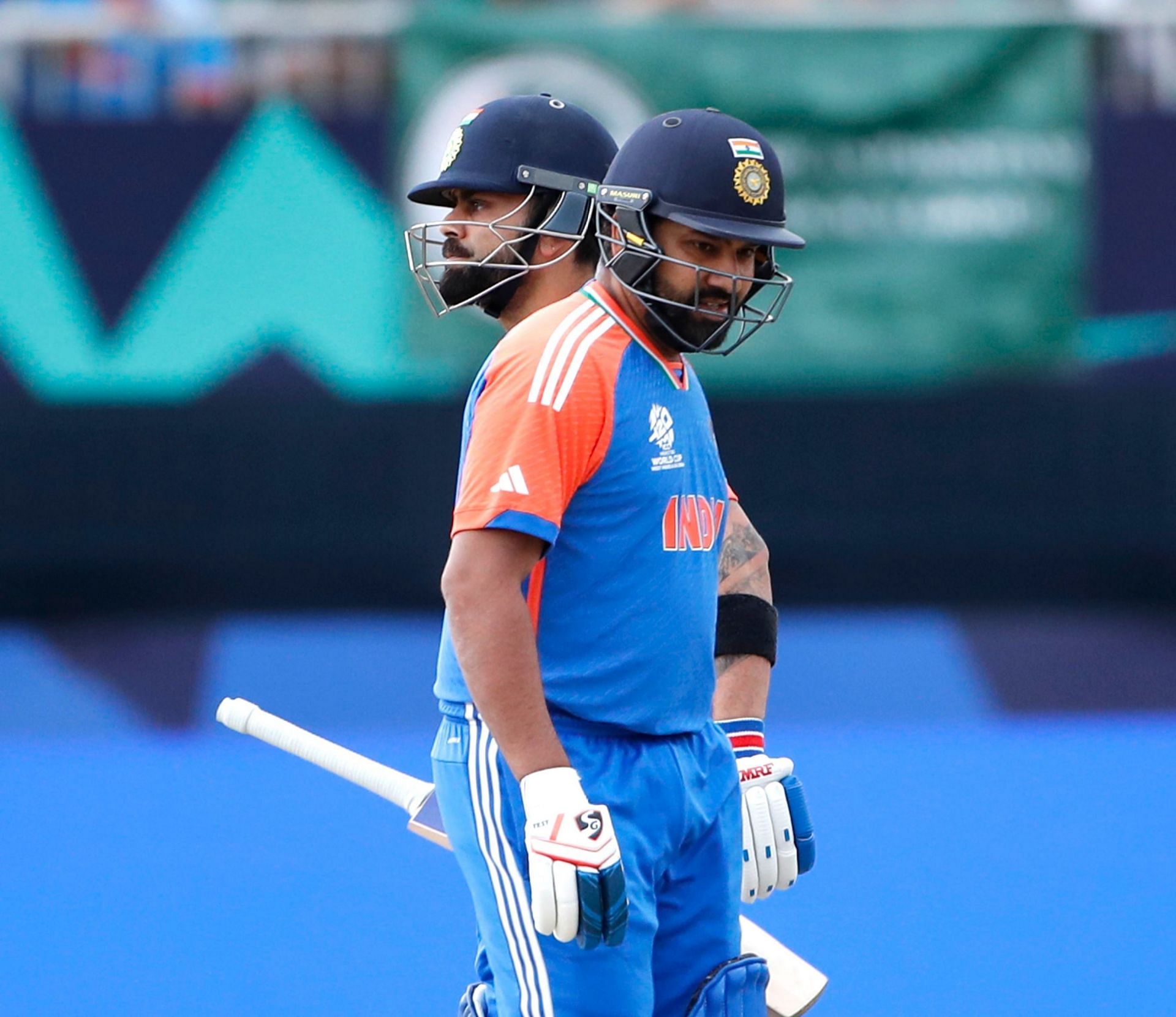 Virat Kohli and Rohit Sharma (Image Credits: Twitter)