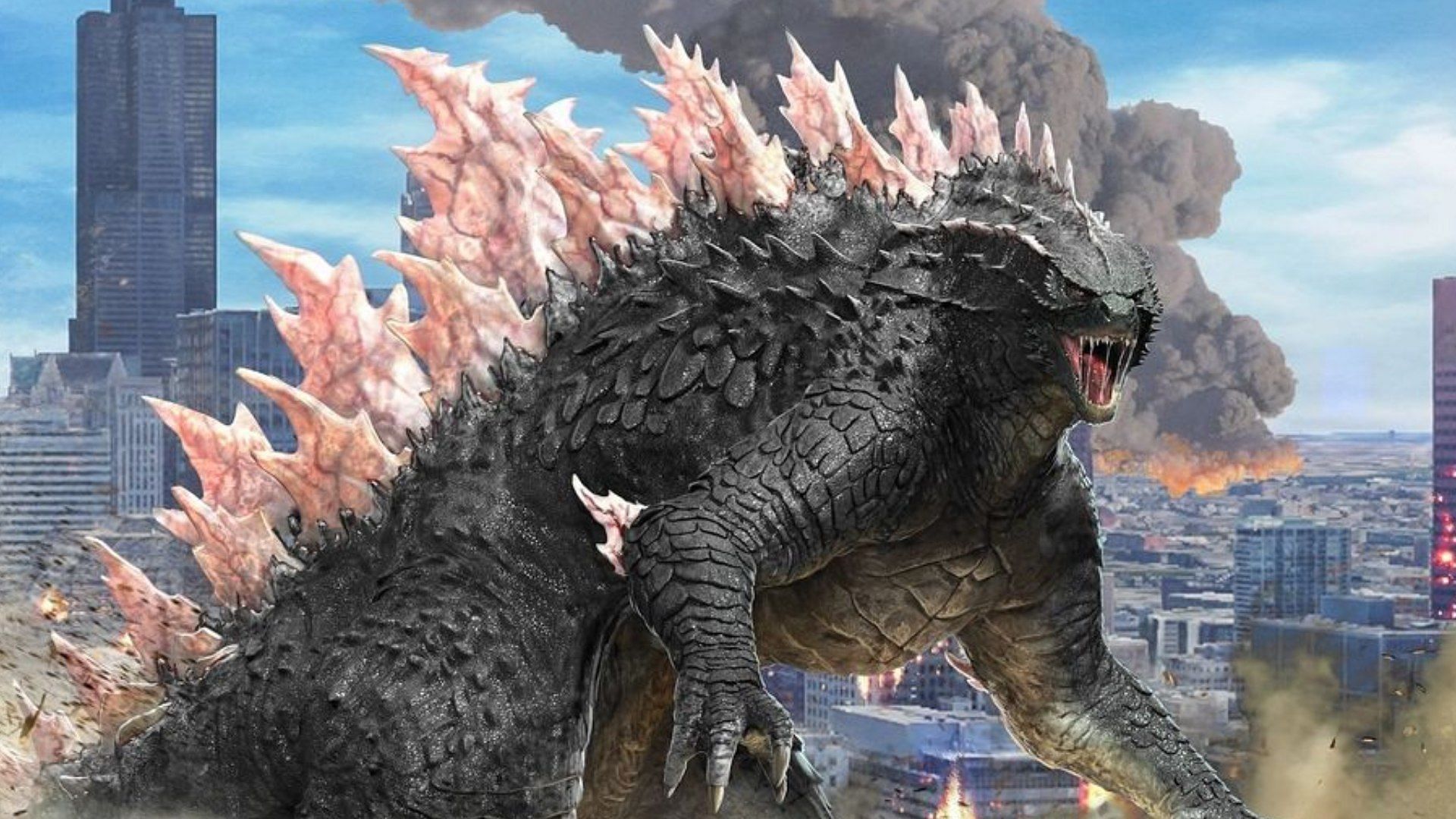 The beastly creature seen in the 2024 movie (Image via Instagram/@Godzilla x Kong)