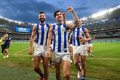 Jy Simpkin lights up the Optus Stadium as North Melbourne pick up their first win in 2024