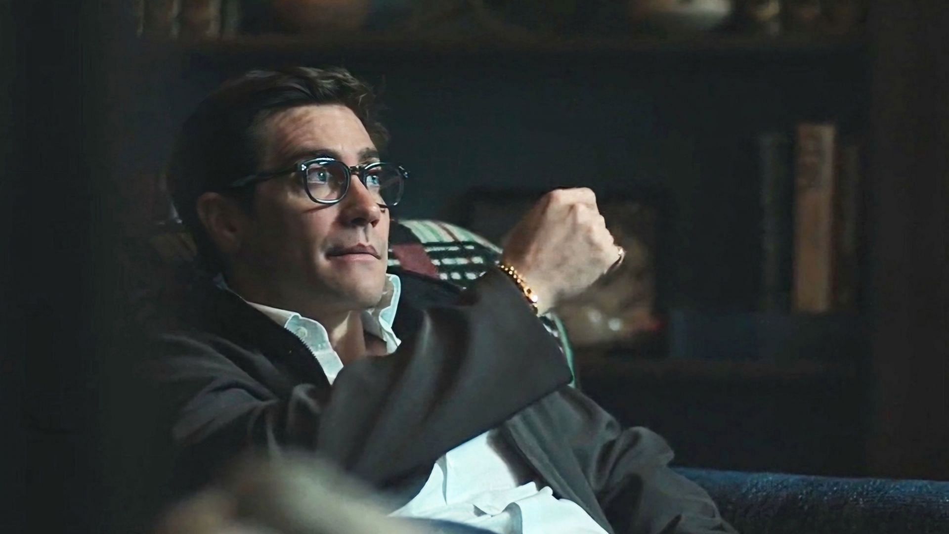 Jake Gyllenhaal as Rusty Sabich in a still from Presumed Innocent