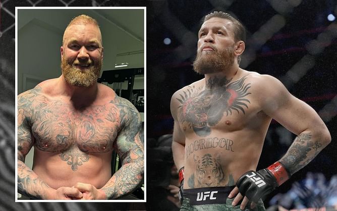 When 'Game of Thrones' star Thor Bjornsson discussed his viral Conor McGregor sparring session: "I can crush this guy"