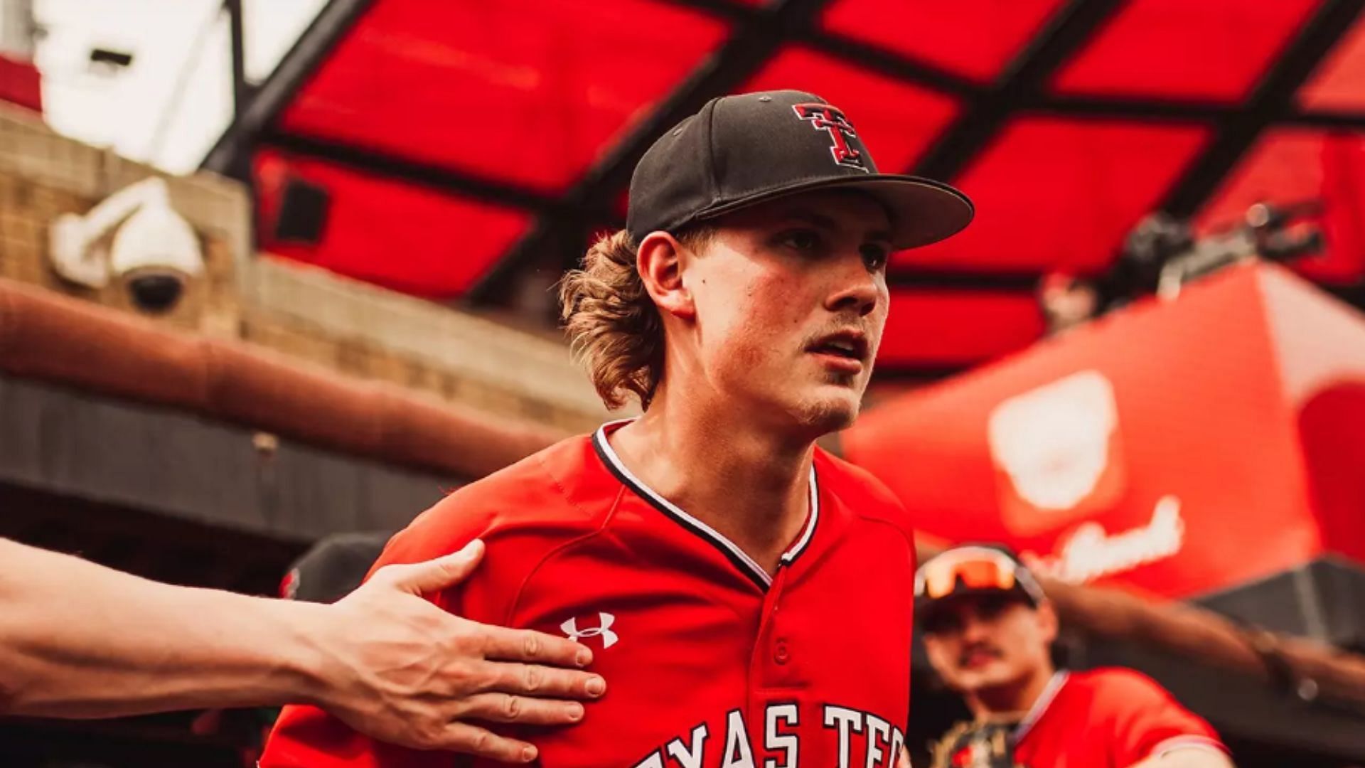 Kevin Bazzell hit .306 with 57 hits and 37 runs this past season. He has slugged six home runs and 32 RBIs. (Image Source: https://texastech.com/sports/baseball/roster/kevin-bazzell/12730)