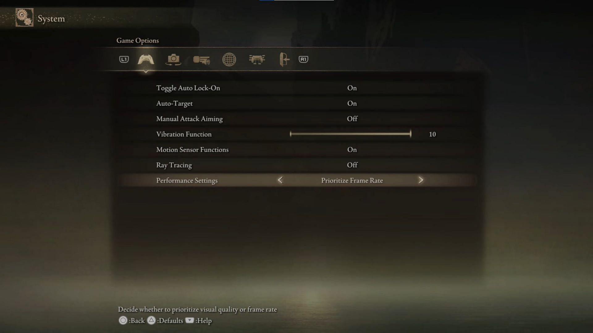 Elden Ring Shadow of the Erdtree graphical setting (Image via YourSixGaming/YouTube)
